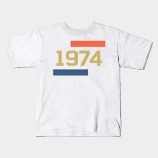 1974 Birth year Kids T-Shirt